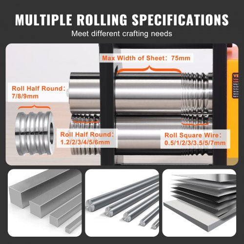 Rolling Mill 29575 mm Jewelry Rolling Mill Machine 1 2 Gear Ratio