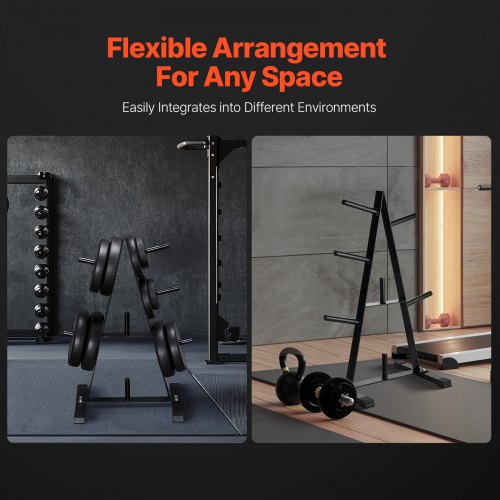 Weight Plate Rack A Frame Weight Plate Tree for 1Inch Weight Plates