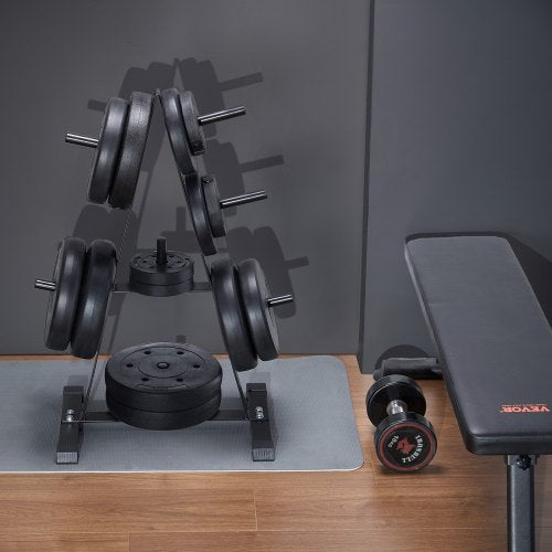 Weight Plate Rack A Frame Weight Plate Tree for 1Inch Weight Plates