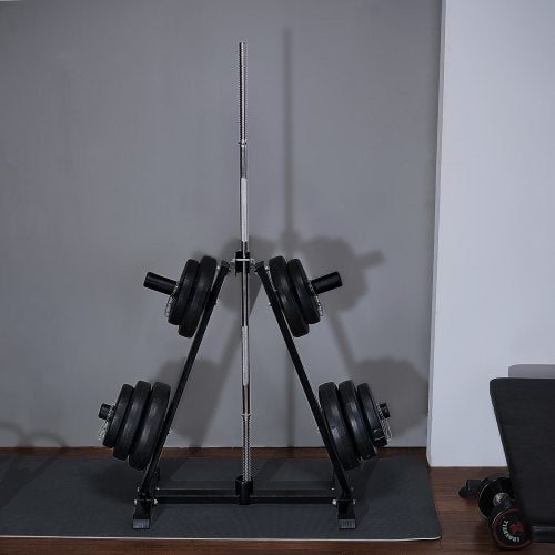 Weight Plate Rack A Frame Weight Plate Tree for 2Inch Weight Plates