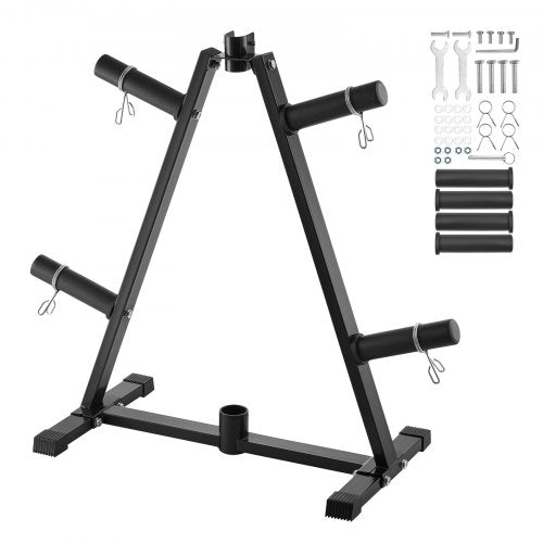 Weight Plate Rack A Frame Weight Plate Tree for 2Inch Weight Plates