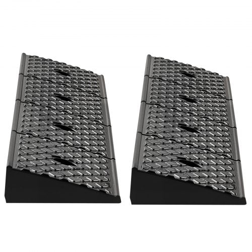 Rubber Curb Ramp 33069 lbs Load Capacity 2 Inches Rise Height Heavy Duty