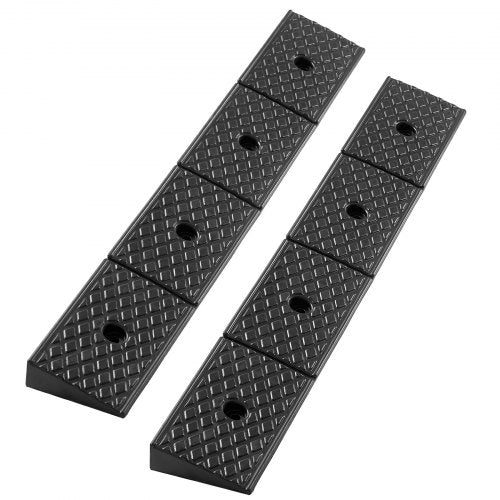 Rubber Curb Ramp 33069 lbs Load Capacity 2 Inches Rise Height Heavy Duty
