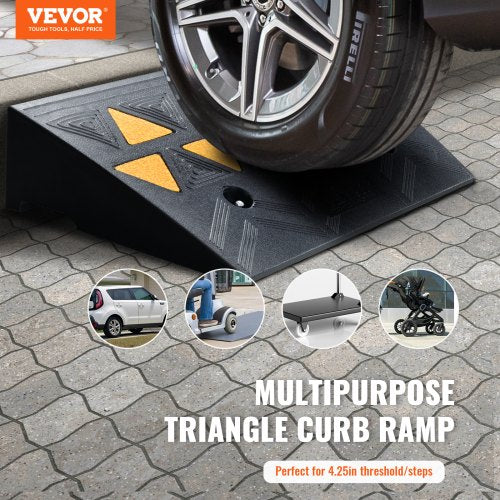 Rubber Curb Ramp 425 Rise Height Sidewalk Curb Ramp 118 Width 197
