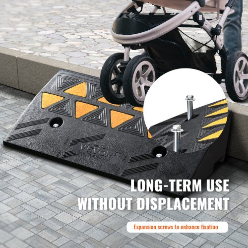 Rubber Curb Ramp 425 Rise Height Sidewalk Curb Ramp 118 Width 197