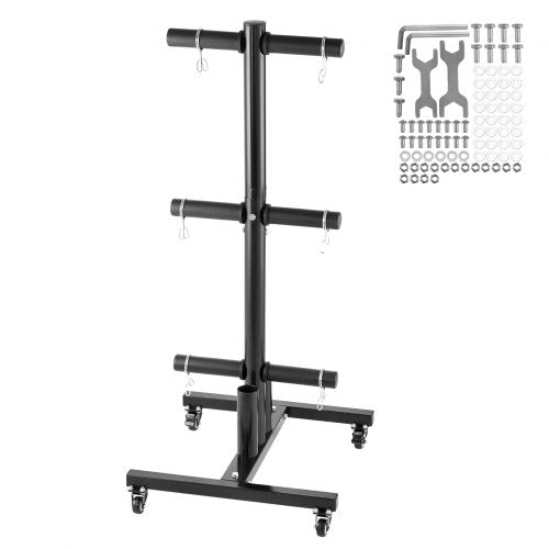 Weight Plate Rack Vertical Weight Plate Tree for 2Inch Weight Plates