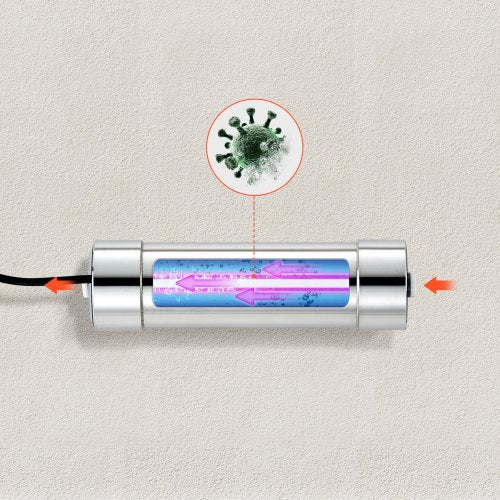 UV Water Purifier 8W 1GPM 110V Versatile Ultraviolet Water Purifier Filter