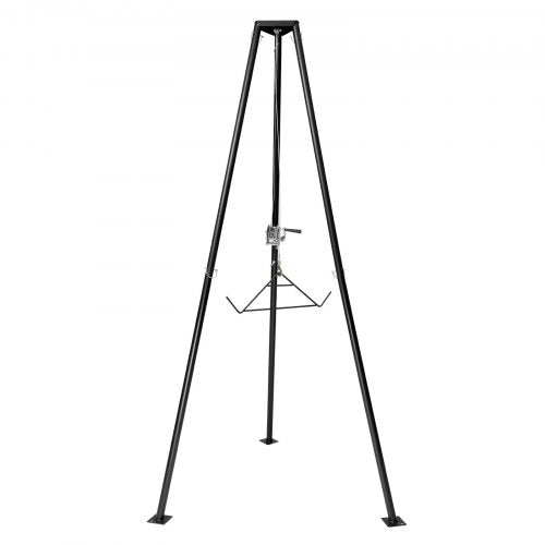 Tripod Deer Hoist 500 lbs Load Capacity Hunting Game Hoist Winch Lift