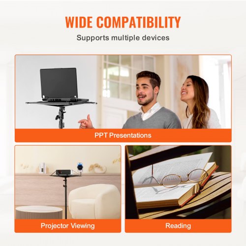Projector Stand Laptop Stand Tripod Adjustable Height from 2697 to 63
