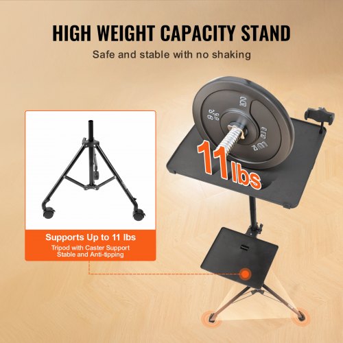 Projector Stand with Wheels Laptop Stand Tripod Adjustable Height from 313