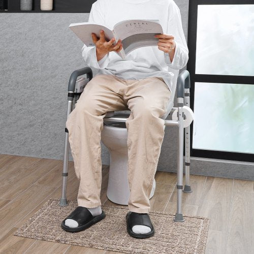 Raised Toilet Seat 7Position Height Adjustment 193 – 252 350lbs