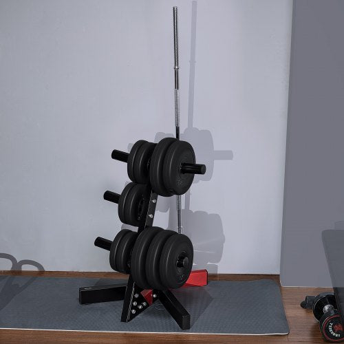 Weight Plate Rack L Frame Weight Plate Tree for 2Inch Weight Plates