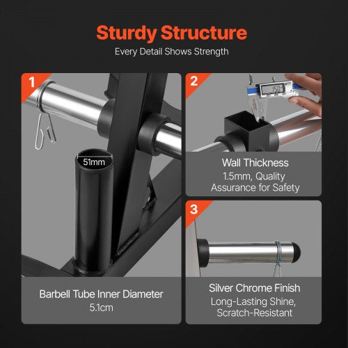Weight Plate Rack L Frame Weight Plate Tree for 2Inch Weight Plates
