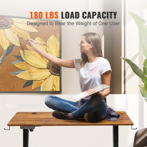Height Adjustable Desk 472 x 23.6 in 3Key Modes Electric Standing Desk