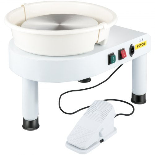 Pottery Wheel 11in Ceramic Wheel Forming Machine 0300RPM Speed Manual