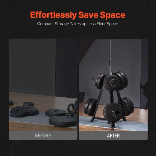Weight Plate Rack Weight Plate Tree for 2Inch Weight Plates Standard