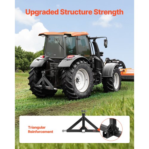 3 Point Hitch Receiver with 2 in Receiver 3pt Quick Hitch Attachment 3000