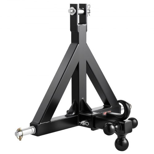 3 Point Trailer Hitch 2 in Receiver 3pt Quick Hitch Attachment with 3