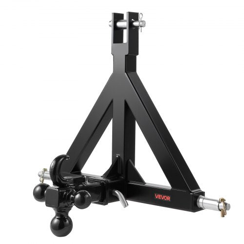 3 Point Trailer Hitch 2 in Receiver 3pt Quick Hitch Attachment with 3