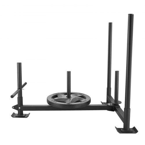 Weight Training Sled Pull Push Power Sled with Handle Fitness Strength