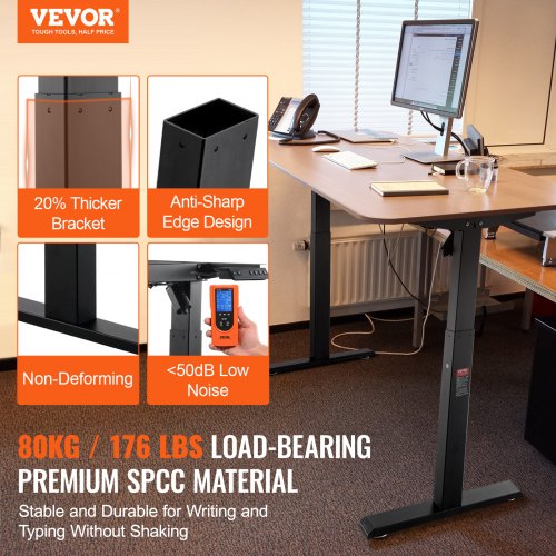 Standing Desk Frame Adjustable 276461 inch Height 354532 inch