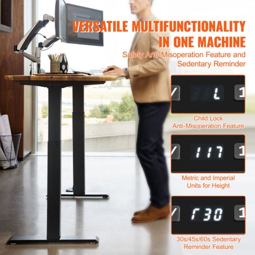 Standing Desk Frame Adjustable 276461 inch Height 354532 inch