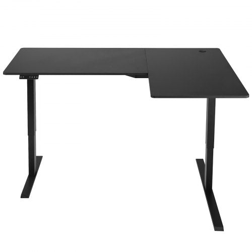 L Shaped Desk Electric Adjustable Height Corner Gaming Desk with Dual