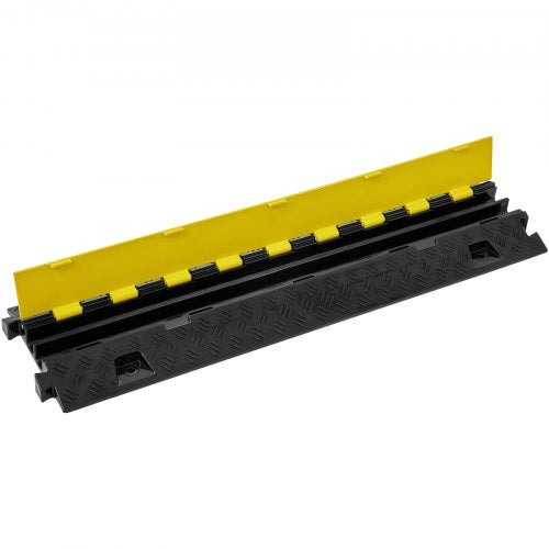 5 PCs Cable Protector Ramp 2 Channel 22000 lbsaxle Capacity Heavy Duty