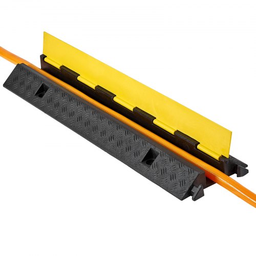 Cable Protector Ramp 22000 lbsaxle Capacity 1 Channel Heavy Duty Rubber