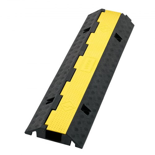 Cable Protector Ramp 22000 lbsaxle Capacity 1 Channel Heavy Duty Rubber