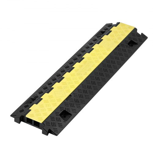 Cable Protector Ramp 22000 lbsaxle Capacity 2 Channel Heavy Duty TPU