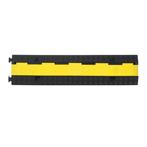 Cable Protector Ramp 22000 lbsaxle Capacity 2 Channel Heavy Duty Rubber
