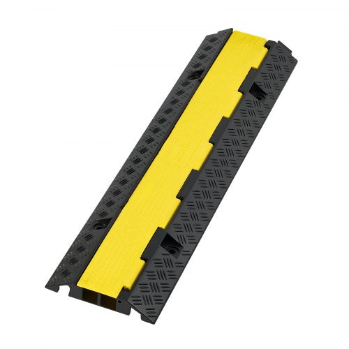 Cable Protector Ramp 22000 lbsaxle Capacity 2 Channel Heavy Duty Rubber