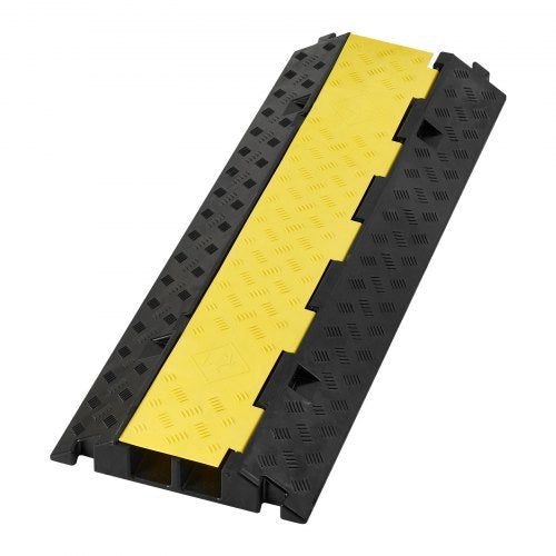 Cable Protector Ramp 22000 lbsaxle Capacity 2 Channel Heavy Duty Rubber 2