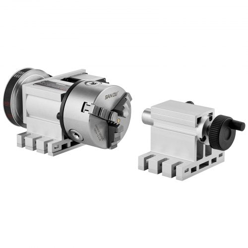 Dividing Head K11100mm 3Jaw Chuck CNC Router Milling Machine Rotational