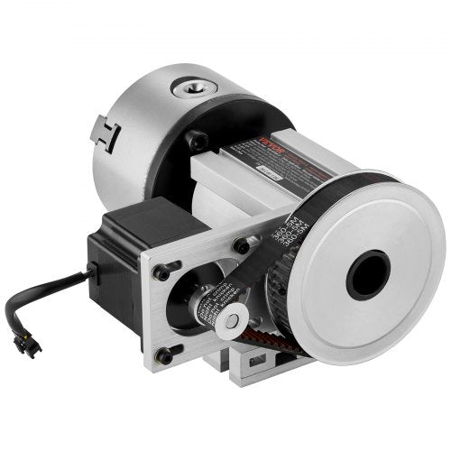 Dividing Head K11100mm 3Jaw Chuck CNC Router Milling Machine Rotational