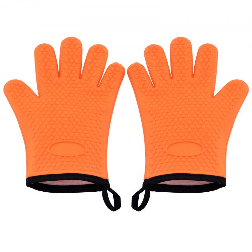 Silicone Smoker Oven Gloves NonSlip Heat Resident BBQ Grill Gloves