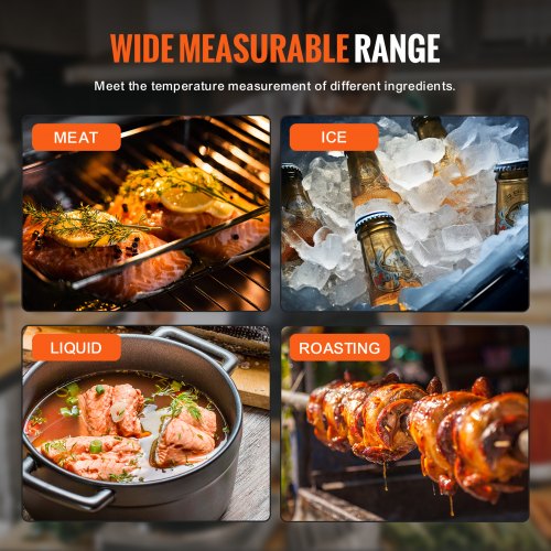 Digital Grill Thermometer 1°F Highprecision thermometer for Grill and Cooking