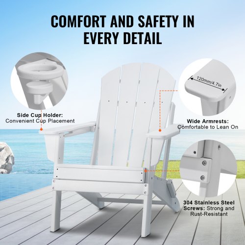 Adirondack Chair Plastic Set Of 2 Allweather Portable Folding Fire Pit Outdoor
