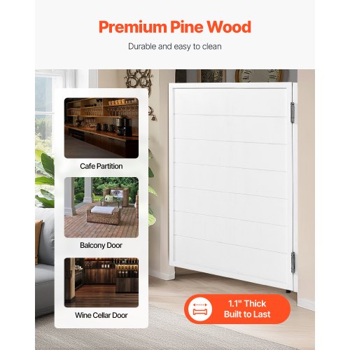 Saloon Doors 32W x 42 H Single Swinging Cafe Interior Doors Square