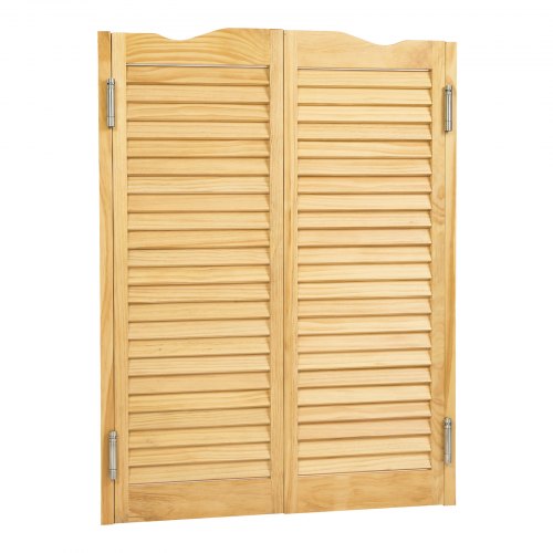 Double Saloon Doors 36W x 42 H Arched Top Interior Swinging Cafe Doors