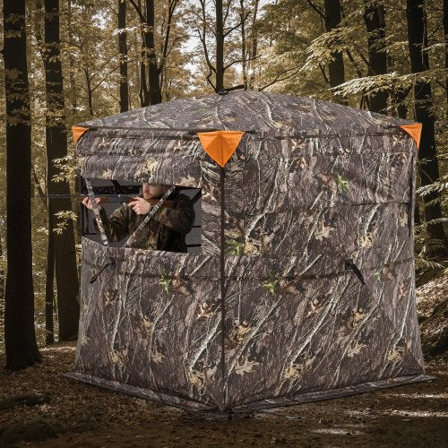 Hunting Blind 23 Person See Through Ground Blinds with Carrying Bag 360