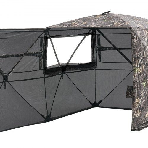 Hunting Blind 45 Person See Through Ground Blinds with Carrying Bag 360