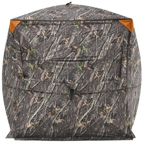 Hunting Blind 45 Person See Through Ground Blinds with Carrying Bag 360