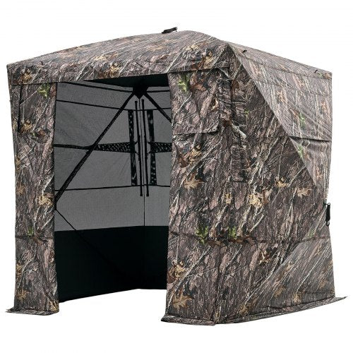 Hunting Blind 45 Person See Through Ground Blinds with Carrying Bag 270
