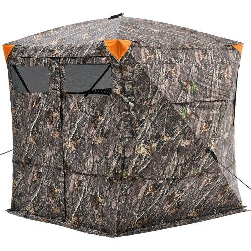 Hunting Blind 45 Person See Through Ground Blinds with Carrying Bag 270