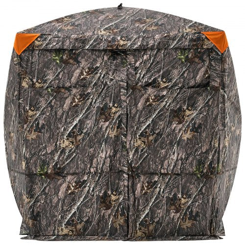 Hunting Blind 45 Person See Through Ground Blinds with Carrying Bag 270