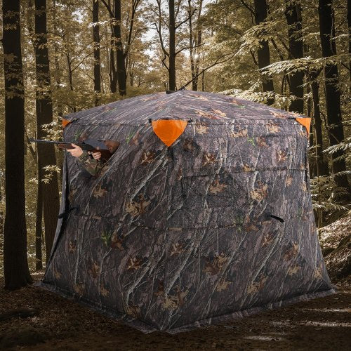 Hunting Blind 270° See Through Ground Blind 45 Person Pop Up Deer Blind