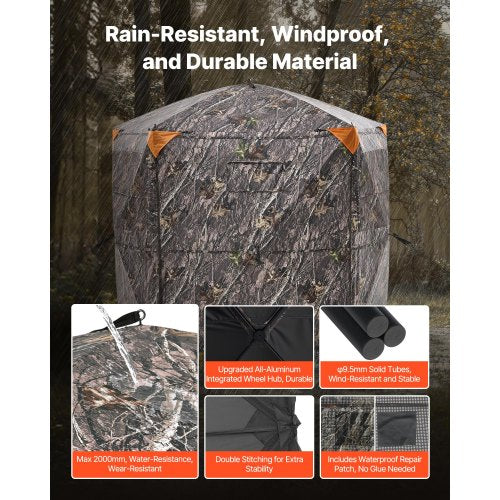 Hunting Blind 67 Person Ground Blinds with Carrying Bag Portable