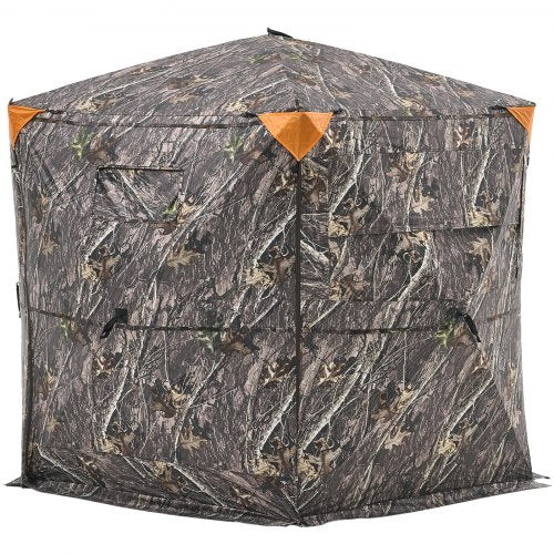 Hunting Blind 67 Person 288 Degree 5 Side SeeThrough Ground Blinds